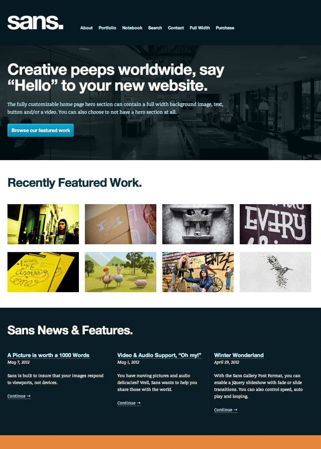 Sans Default Hero Novid